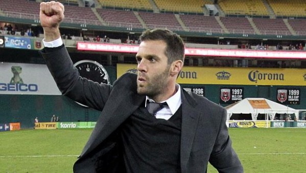 Ben Olsen at RFK Stadium. 