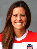 Ali Krieger: Not enthralled with NWSL's style so far. Photo property of Washington Spirit.