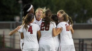 Stanford goal celebration