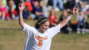 University of Virginia star Morgan Brian. Photo by Jim Daves.