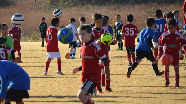 CCL's Scrimmage and Skill Fest. Photo property of clubchampionsleague.com