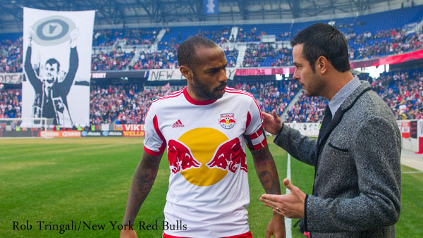 thierry-henry-mike-petke Strikers Logo