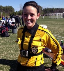 Referee at 2014 Jefferson Cup Girls Weekend wore a GoPro Camera