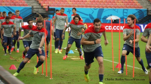 USMNT-Manaus-training