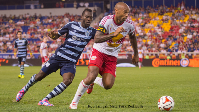 thierry-henry-in-action Strikers Logo