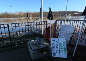 Flooding at St Louis Soccer Park - by David Carson, StL Post-Dispatch