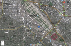 Quakes field complex map (created by San Jose Mercury-News)