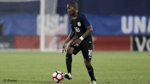 Frisco, TX. - May 25, 2016: The USMNT defeat Ecuador 1-0 in an international friendly match at Toyota Stadium.