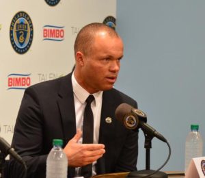 Earnie Stewart; image courtesy of Philadelphia Union