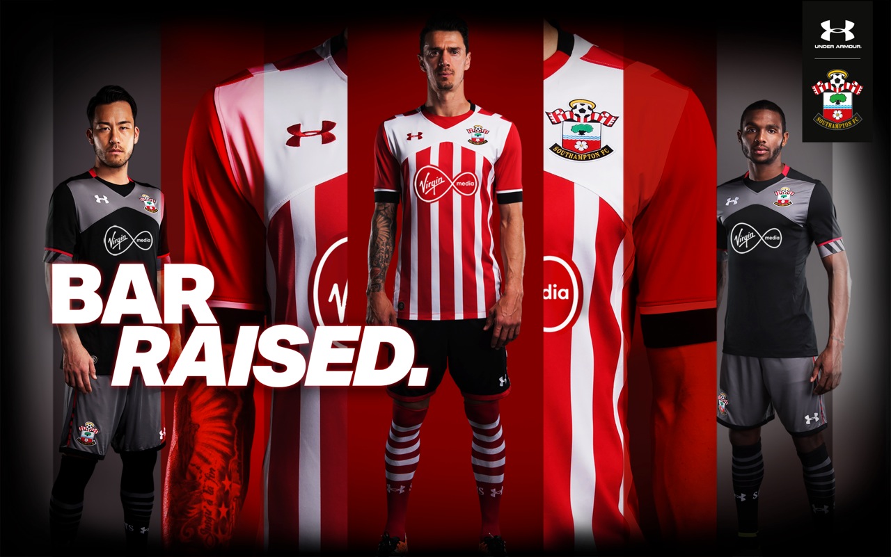 Armour reveals new kits for EPL Southampton FC - SoccerWire