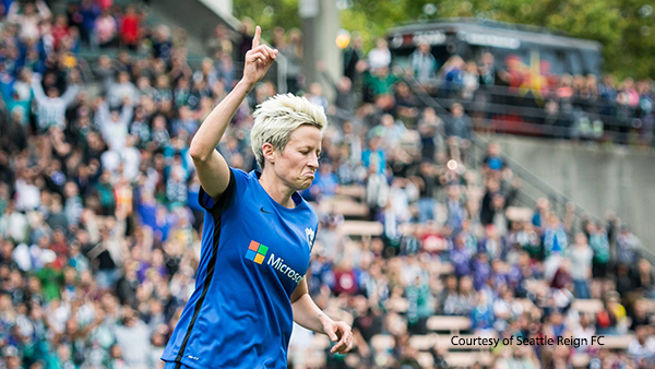rapinoe-reign-fc Strikers Logo