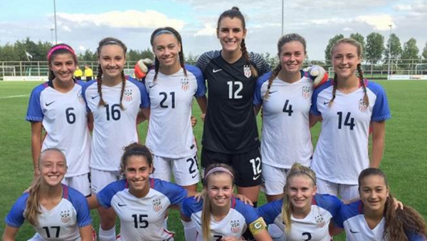 girls usa soccer jersey