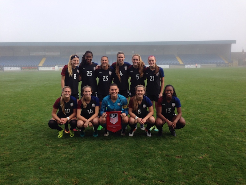 u18wnt-vs-france Strikers Logo