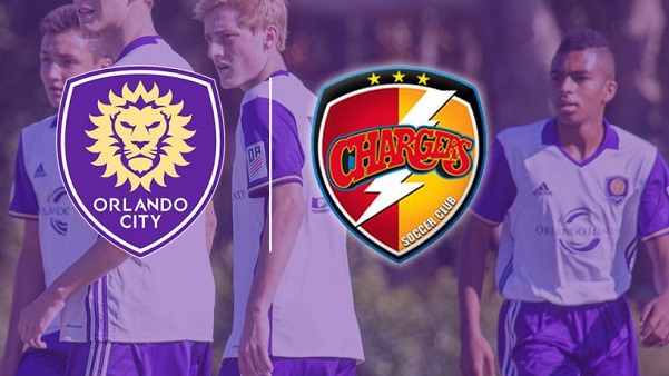 chargerssc-orlandocitysc-2017 Strikers Logo