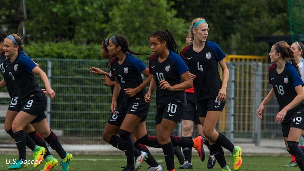 u17wntvsengland Strikers Logo