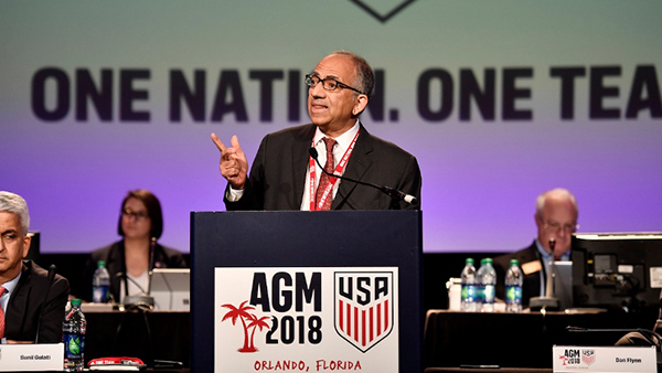 cordeiro-at-2018-agm Strikers Logo
