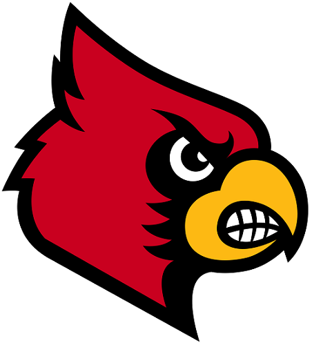 Men's Champion Red Louisville Cardinals Soccer Stack Logo Long