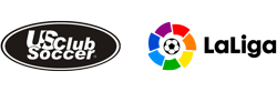 us_club_soccer_laliga_combined_large Strikers Logo