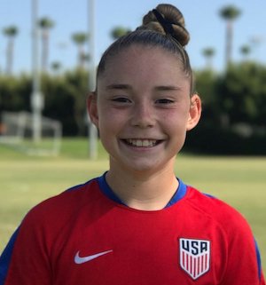 13 year old nike soccer girl