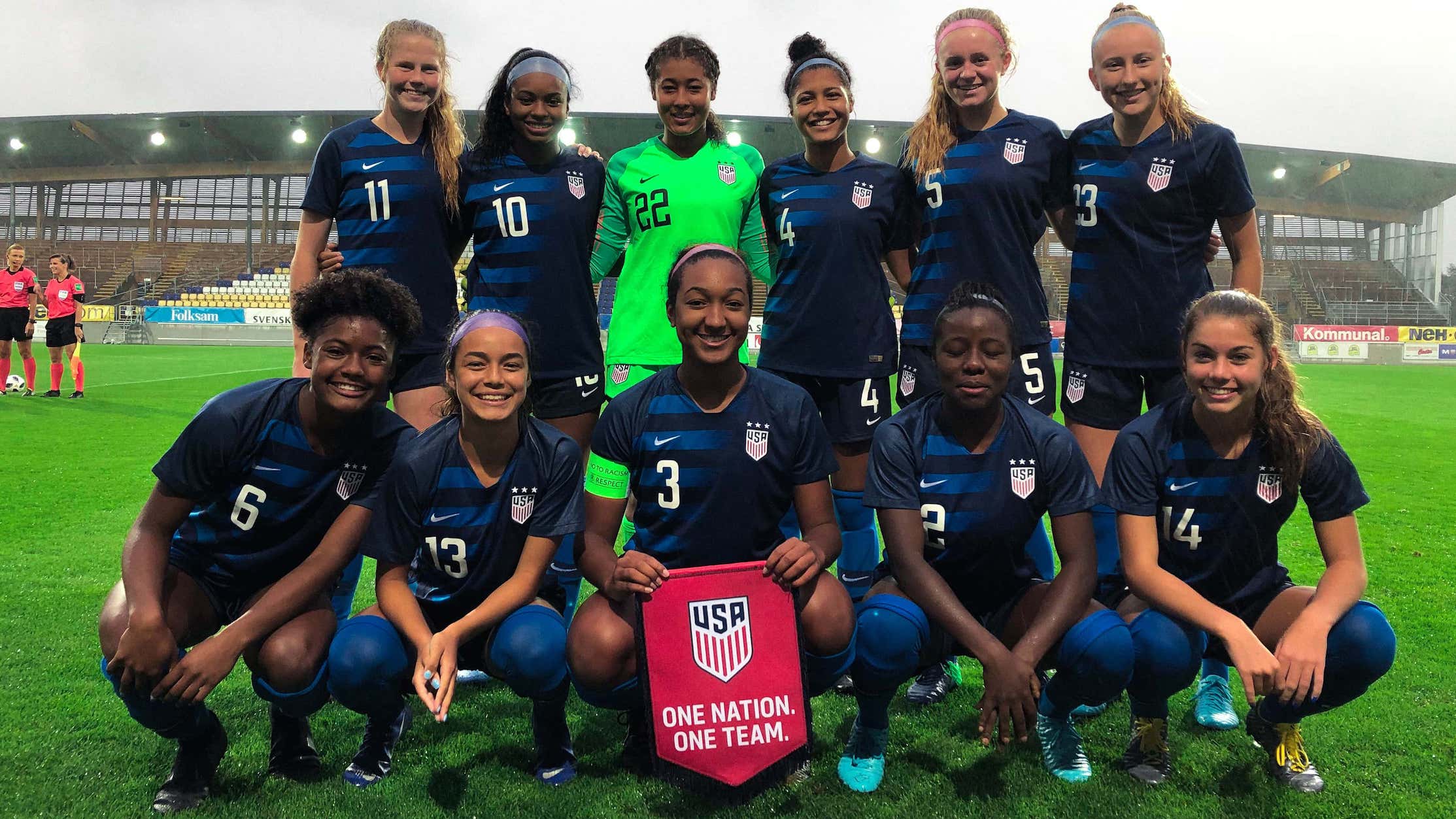 U.S. U17 Women's National Team defeats Sweden 21 in friendly