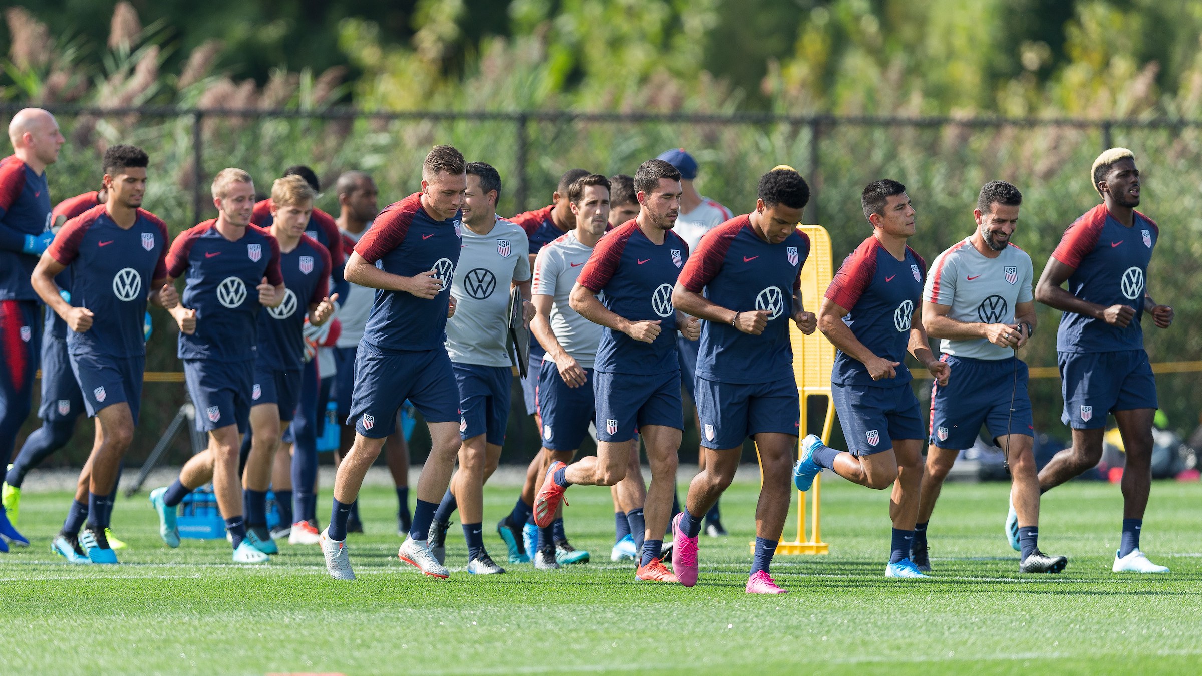 U.S. Men's National Team roster set for pre-camp ahead of Nations