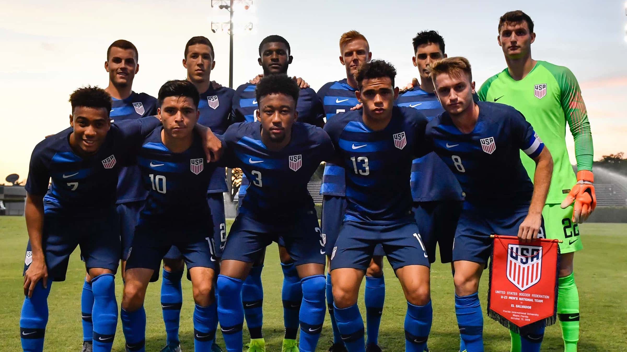 U.S. U-23 Men's National Team defeats El Salvador 6-1 in friendly -  SoccerWire