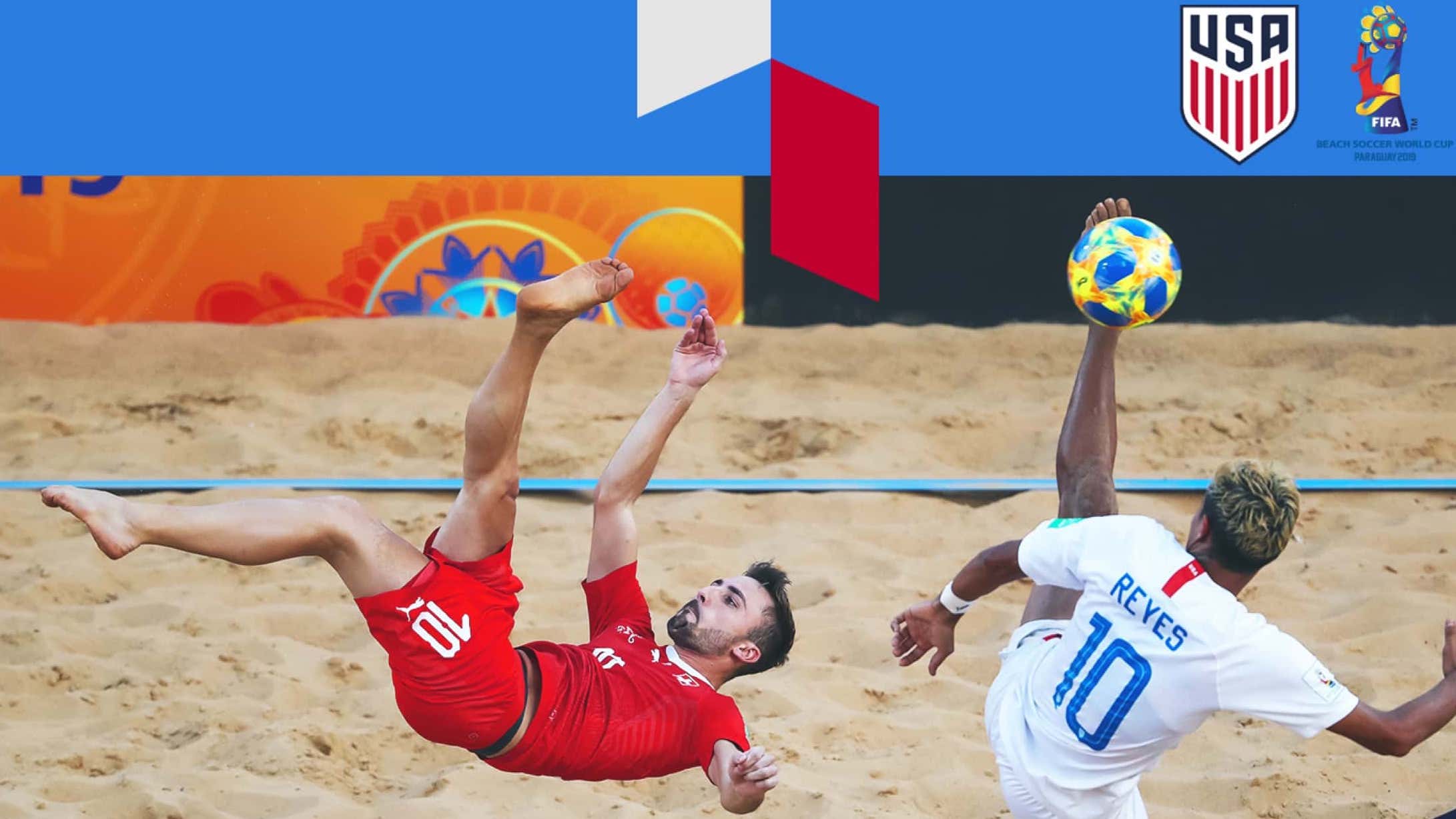 Beach soccer world. Beach Soccer World Cup 2019 poster.