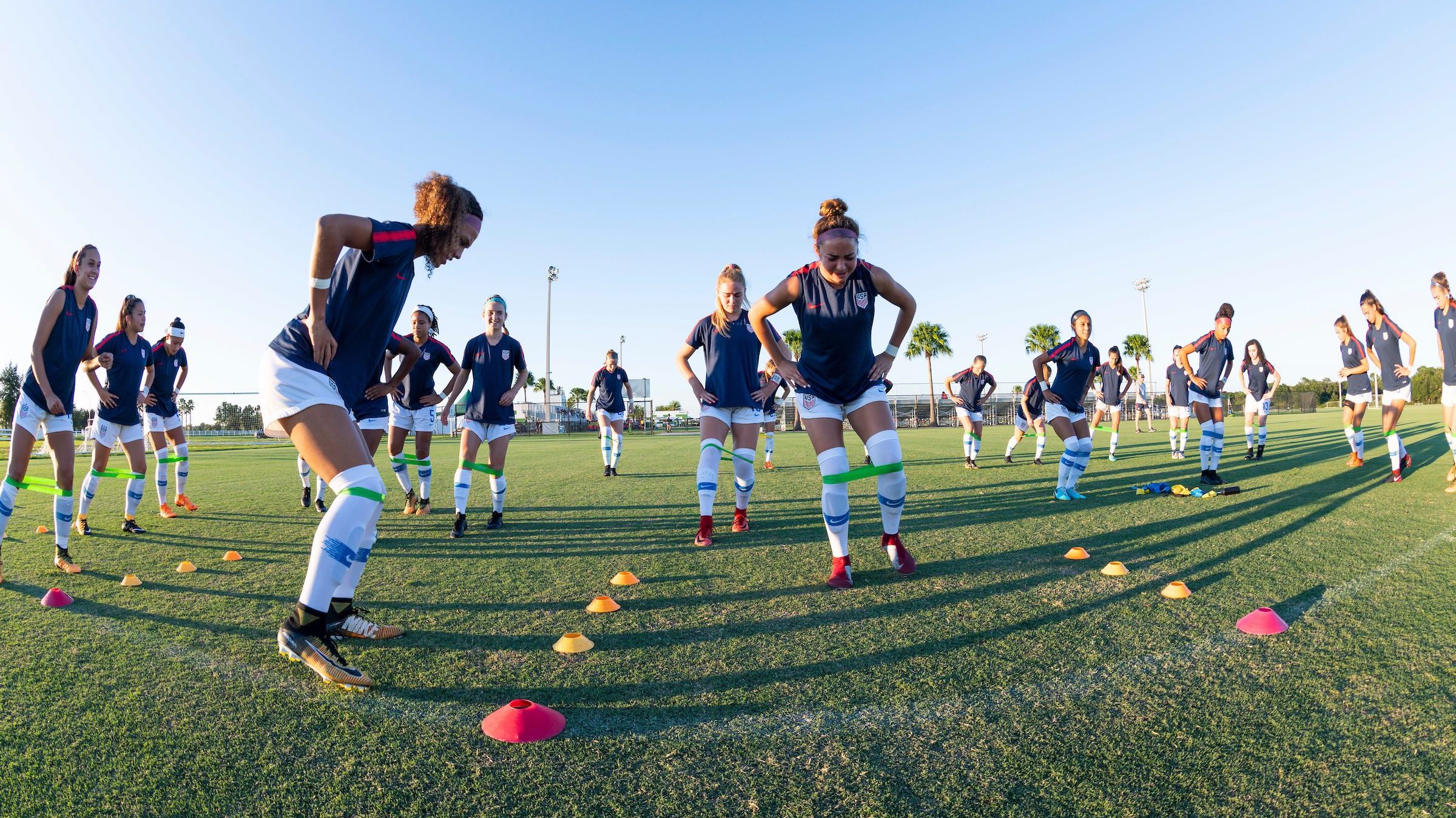 U-20 USWNT holding training camp with roster of 18 youth players, 4
