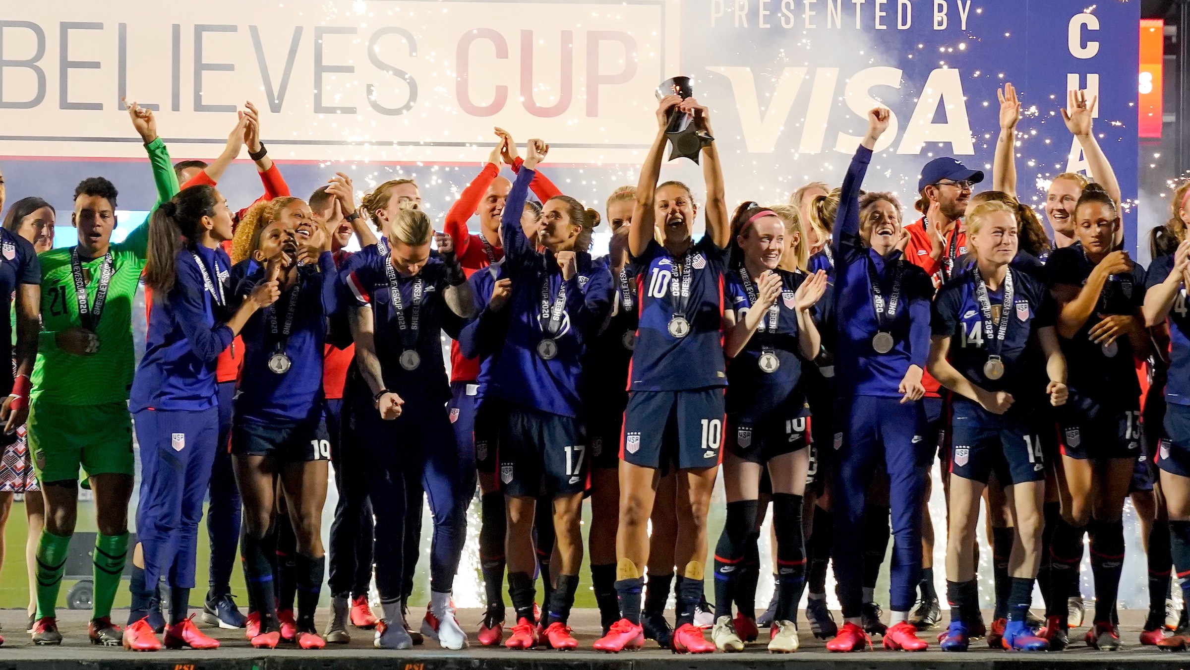 USWNT beats Japan 3-1 to claim 2020 SheBelieves Cup title - SoccerWire