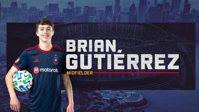 Chicago Fire FC signs 16-year-old Academy product Brian Gutierrez as  Homegrown Player - SoccerWire