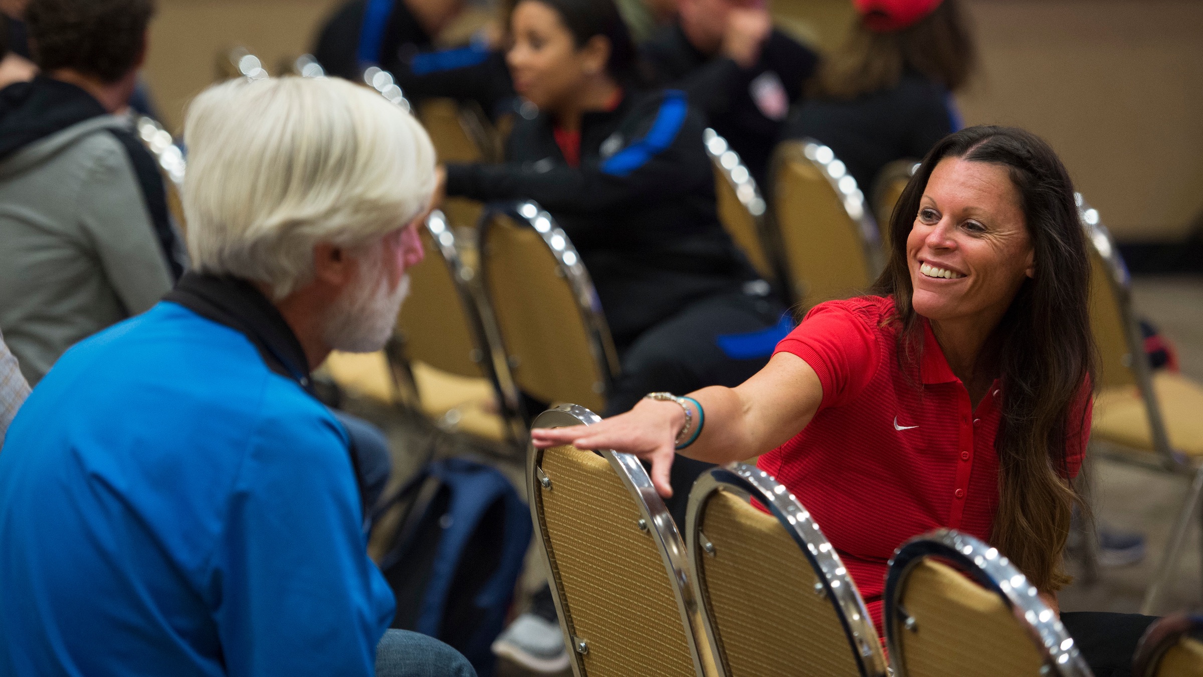 Girls Academy Meeting, Jen Lalor