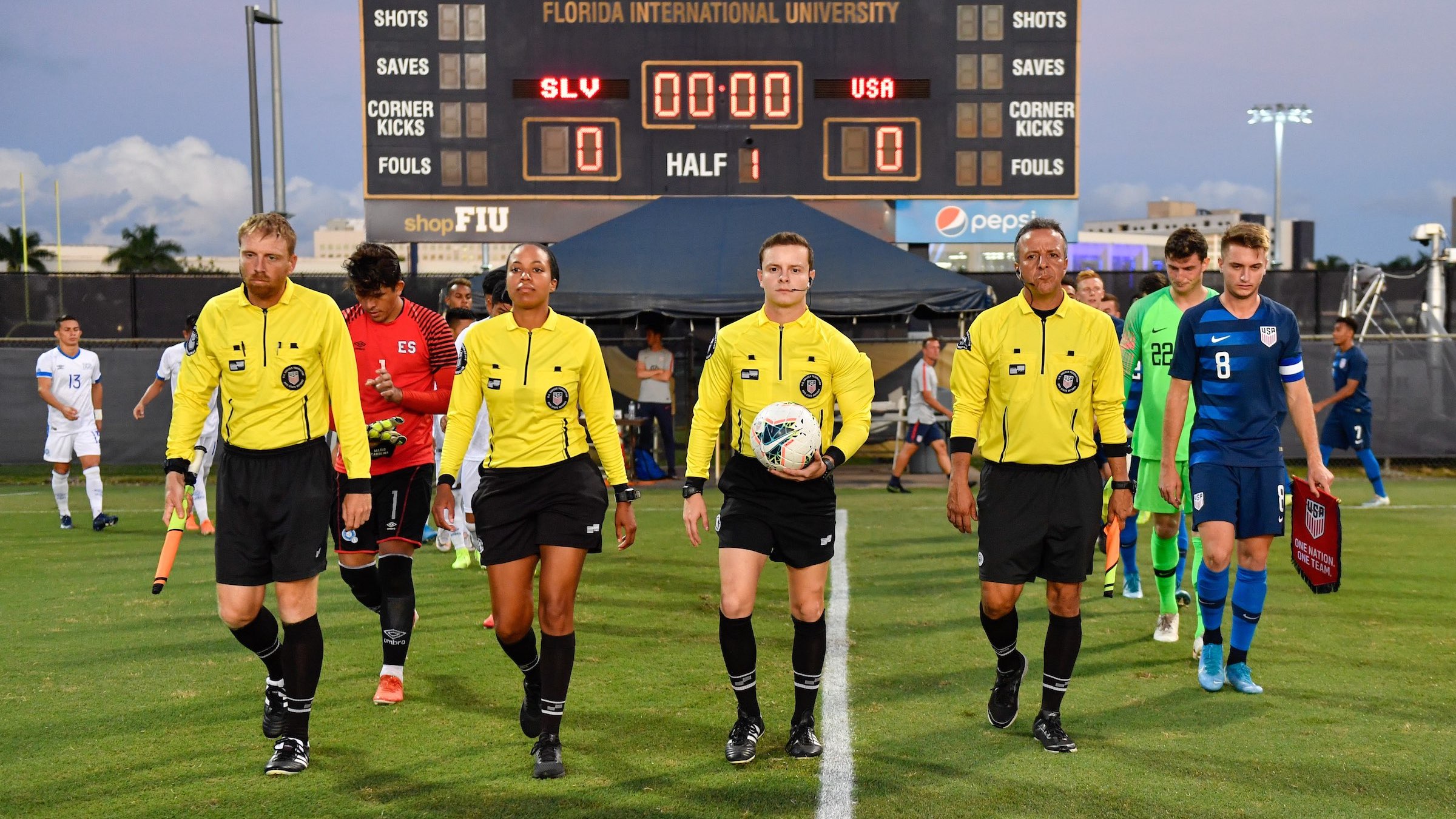 Referees, USMNT U-23 Starting XI