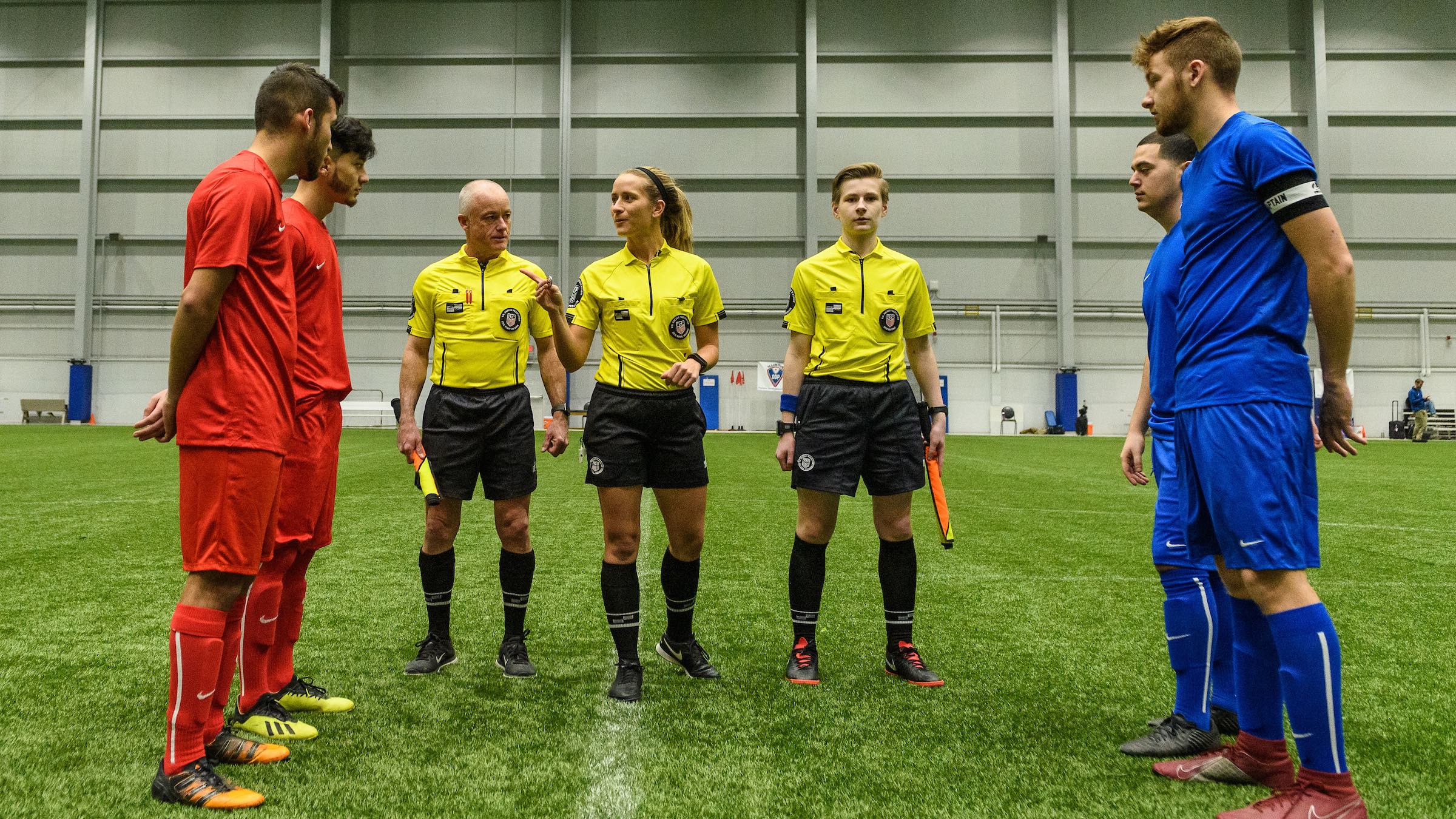 U.S. Soccer Referee Video Shoot