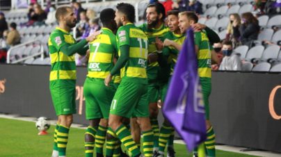 Louisville City FC hosts Tampa Bay Rowdies during the 2020 USL Championship Playoffs