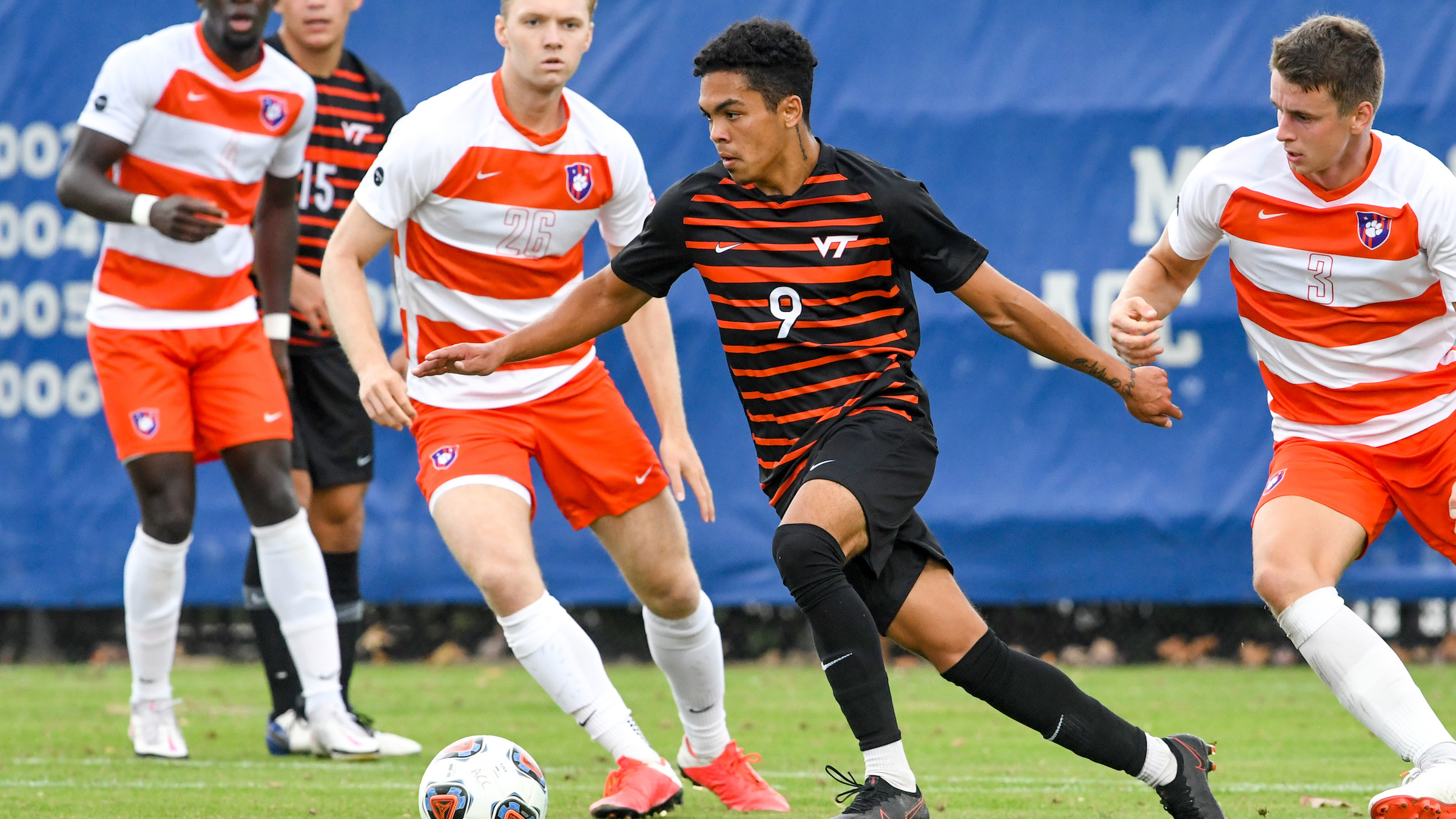 2020 Virginia Tech Men's Soccer Acc First Round vs. Clemson