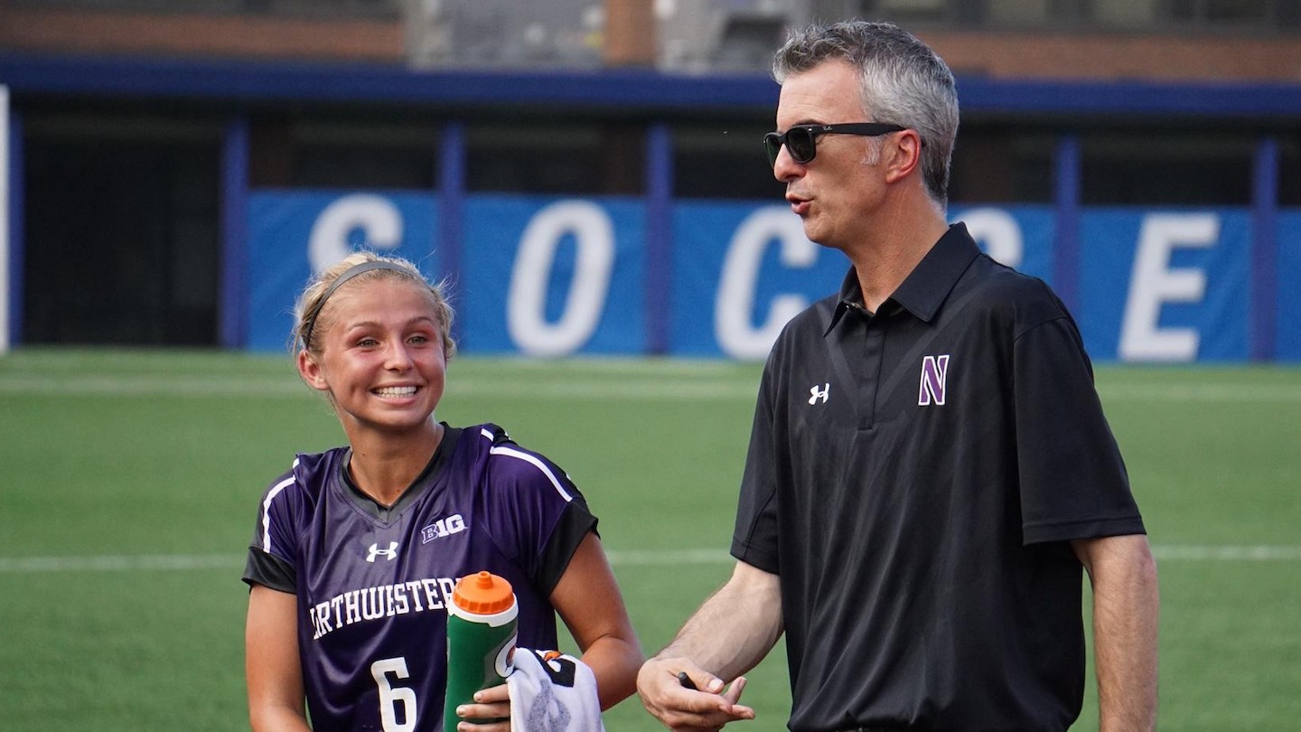 2015WSOC_Coaches_vs_DePaul_081515_927Carrera