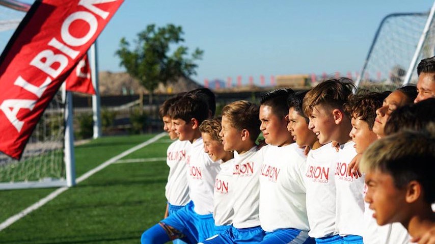 Albion youth football squad plays at The Ralph