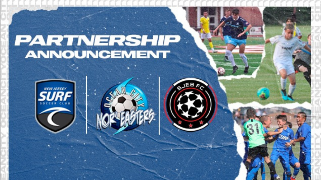 SJEB FC, New Jersey Surf affiliate with Ocean City Nor’easters ahead of