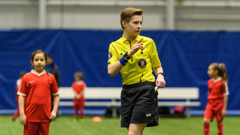 U.S. Soccer Referee Video Shoot
