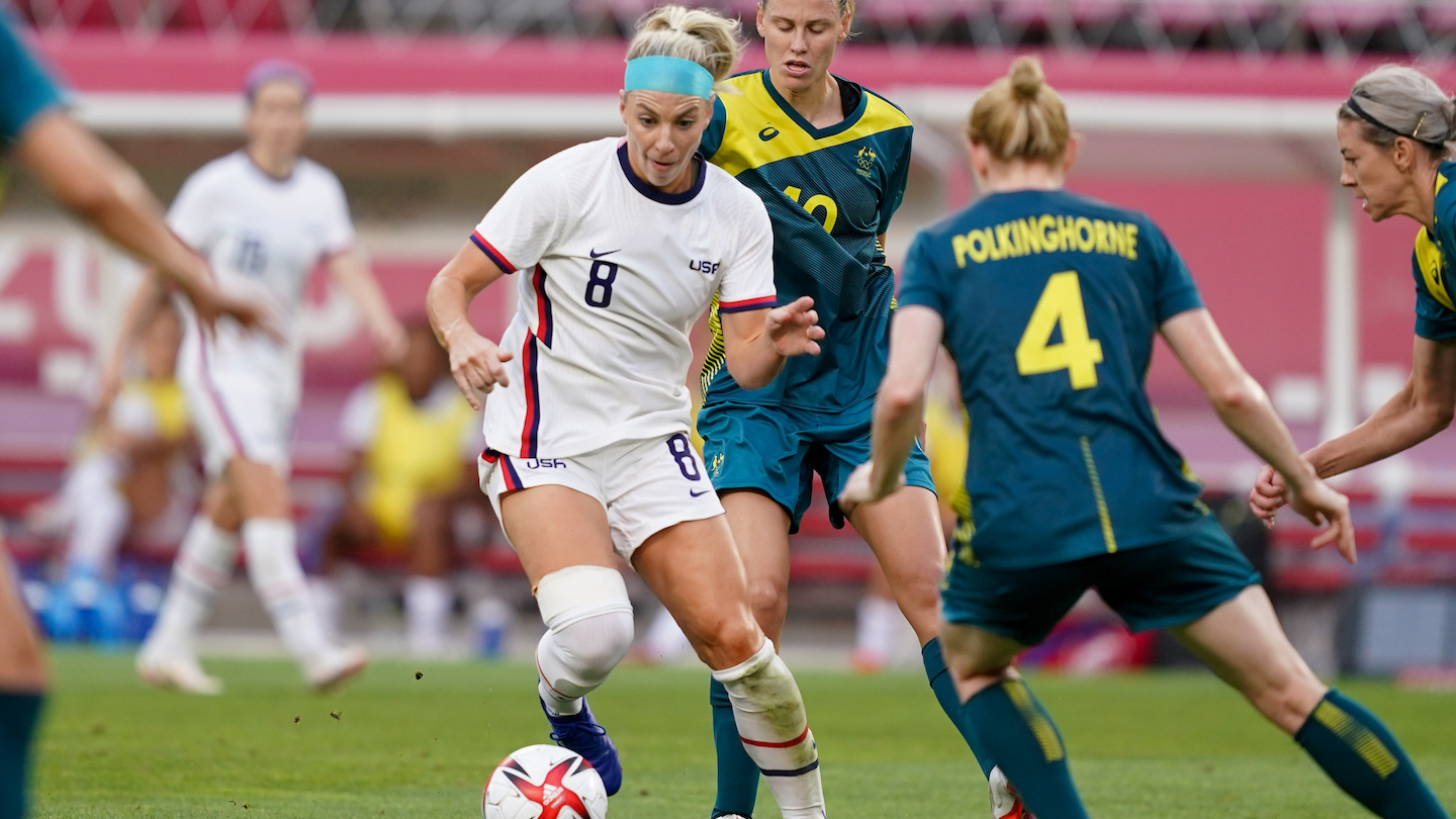 USWNT Heads to Olympic Quarterfinals after Tie with Australia