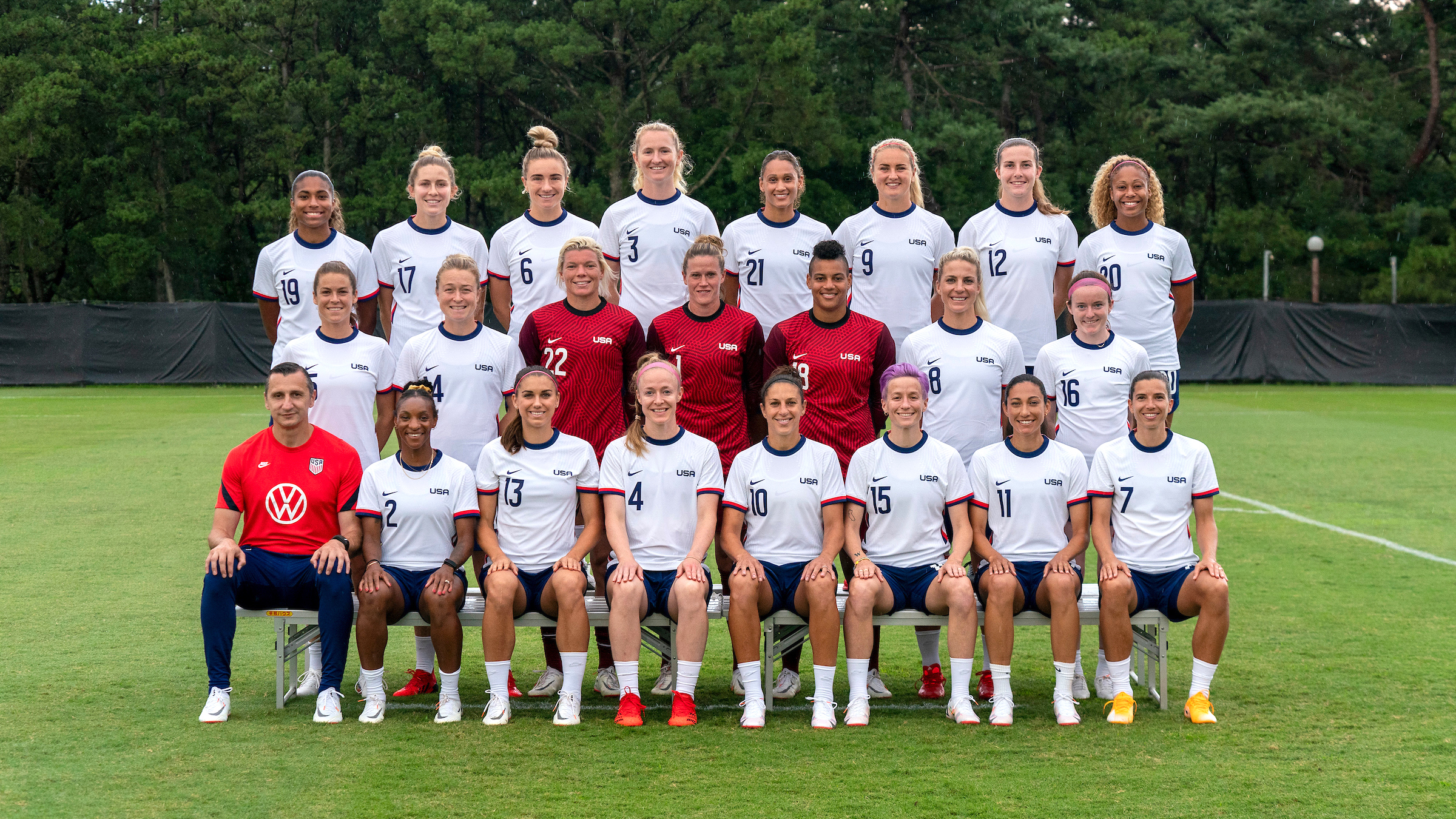 USWNT Tokyo 2020 Olympic Portrait
