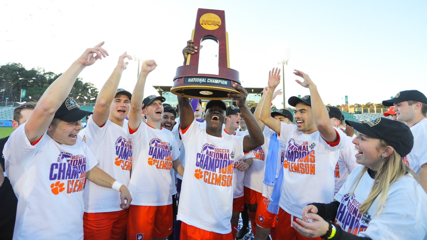 clemson men's soccer ranking