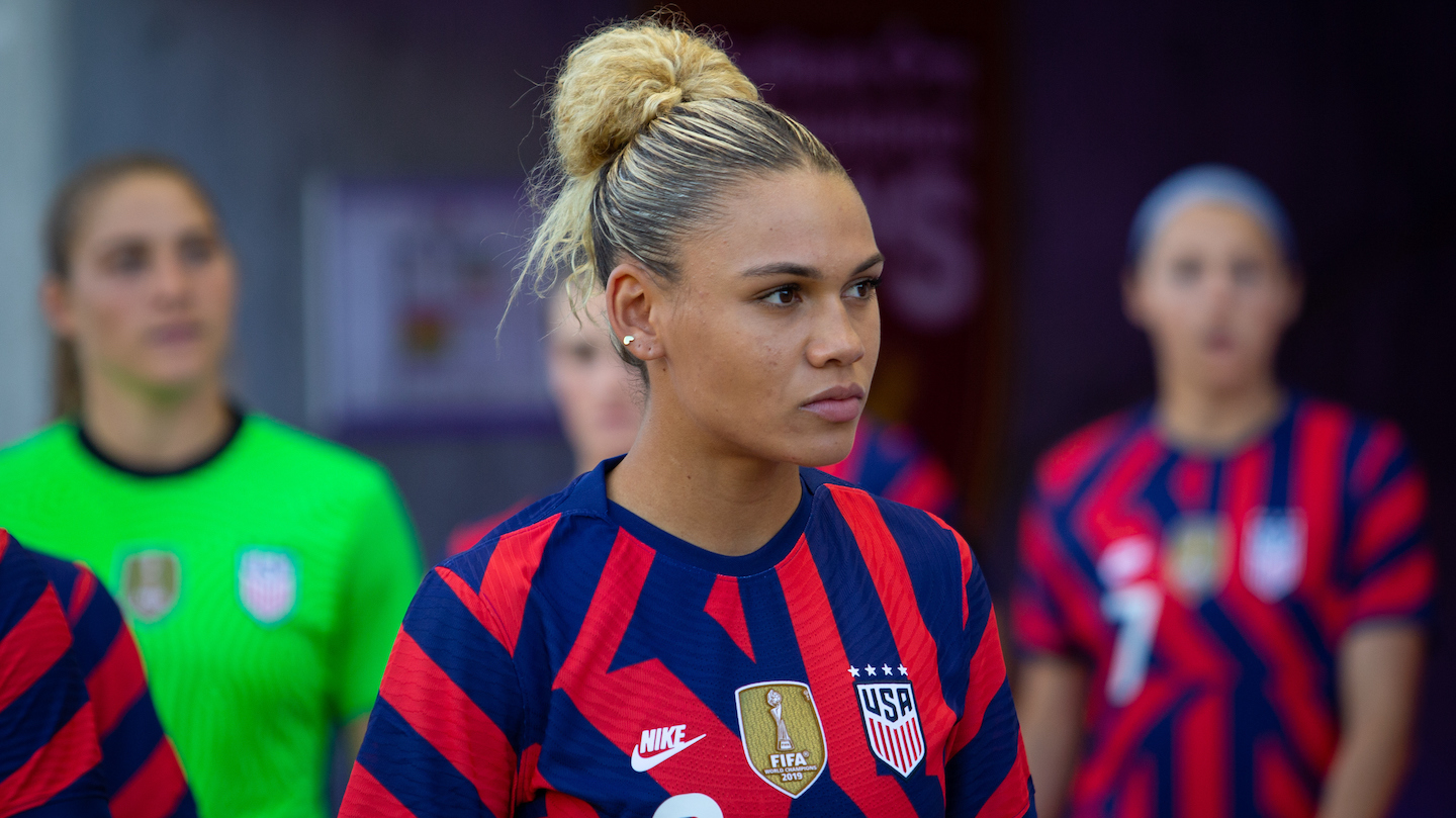 Lindsey Horan and Trinity Rodman Suit Up for Women's World Cup 2023