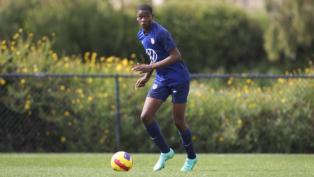 Anasi Heads to Spain With the U-23 National Team - Duke University