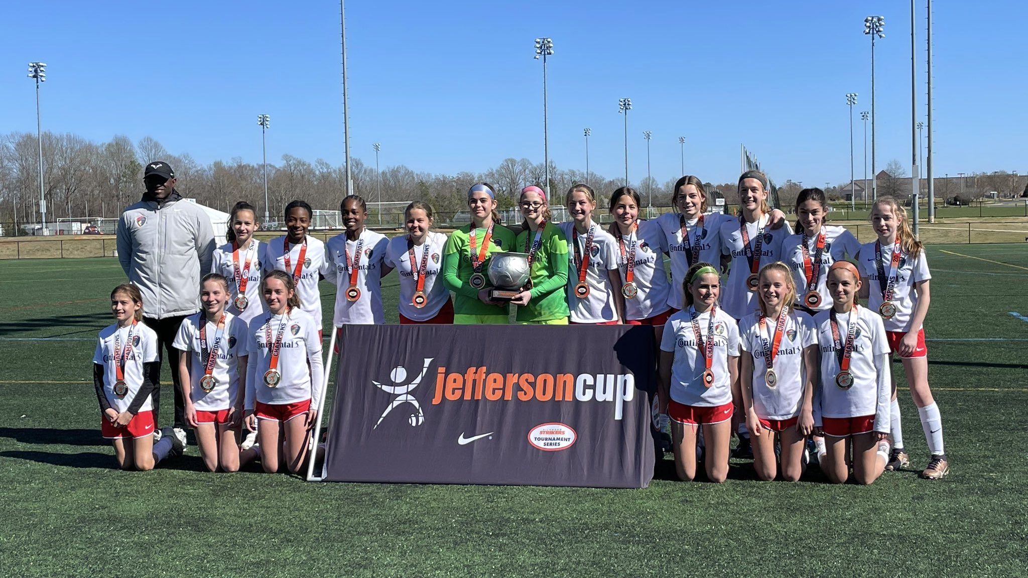 Jefferson Cup U9U14 Girls Weekend sees teams from 40 clubs win