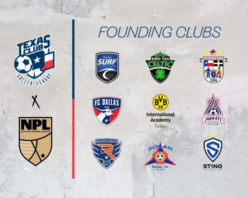 Texas Club Soccer League set to launch as US Club Soccer NPL member in 202324 season SoccerWire