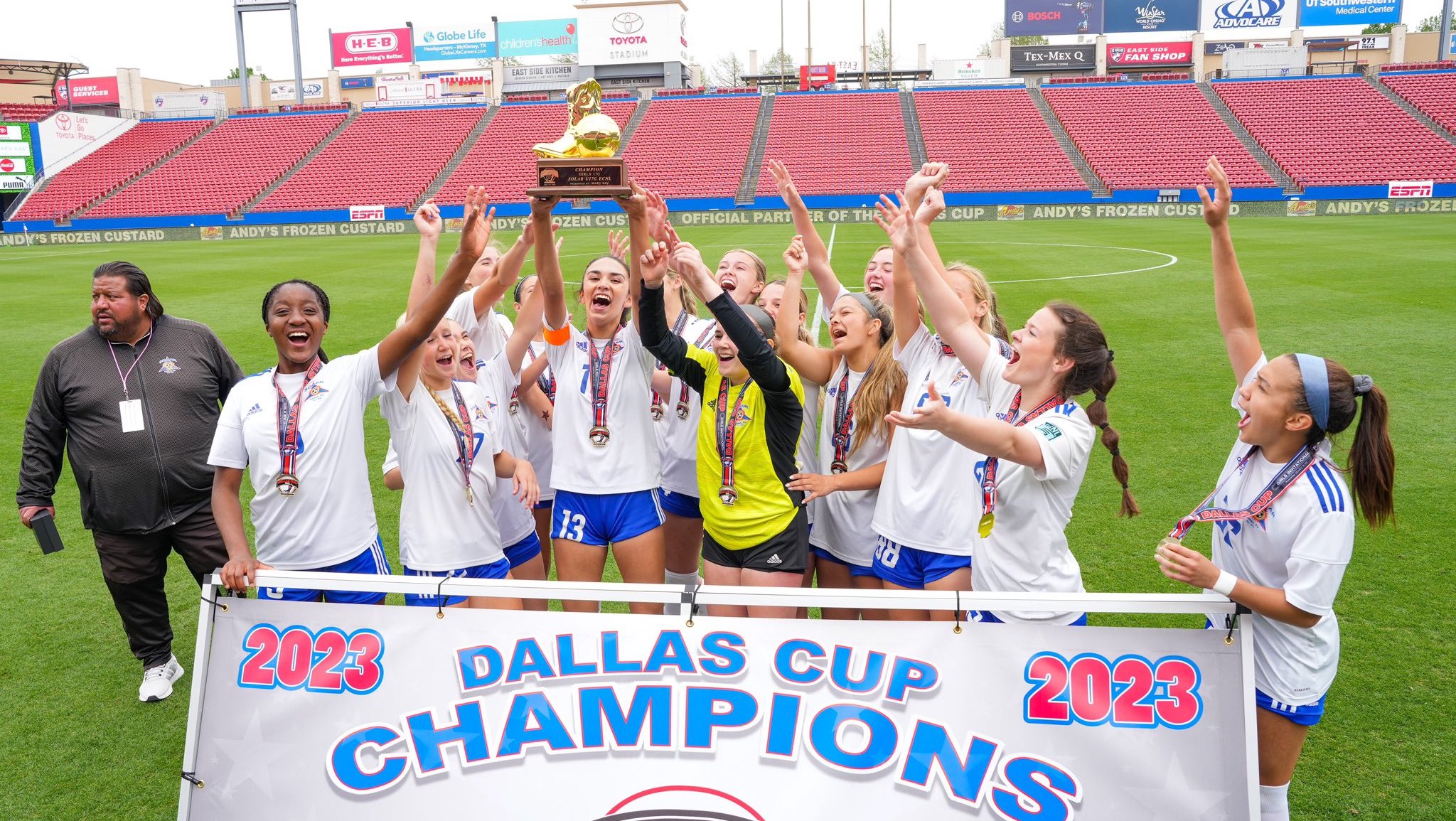 Four teams capture 2023 Dallas Cup Girls’ Invitational titles SoccerWire