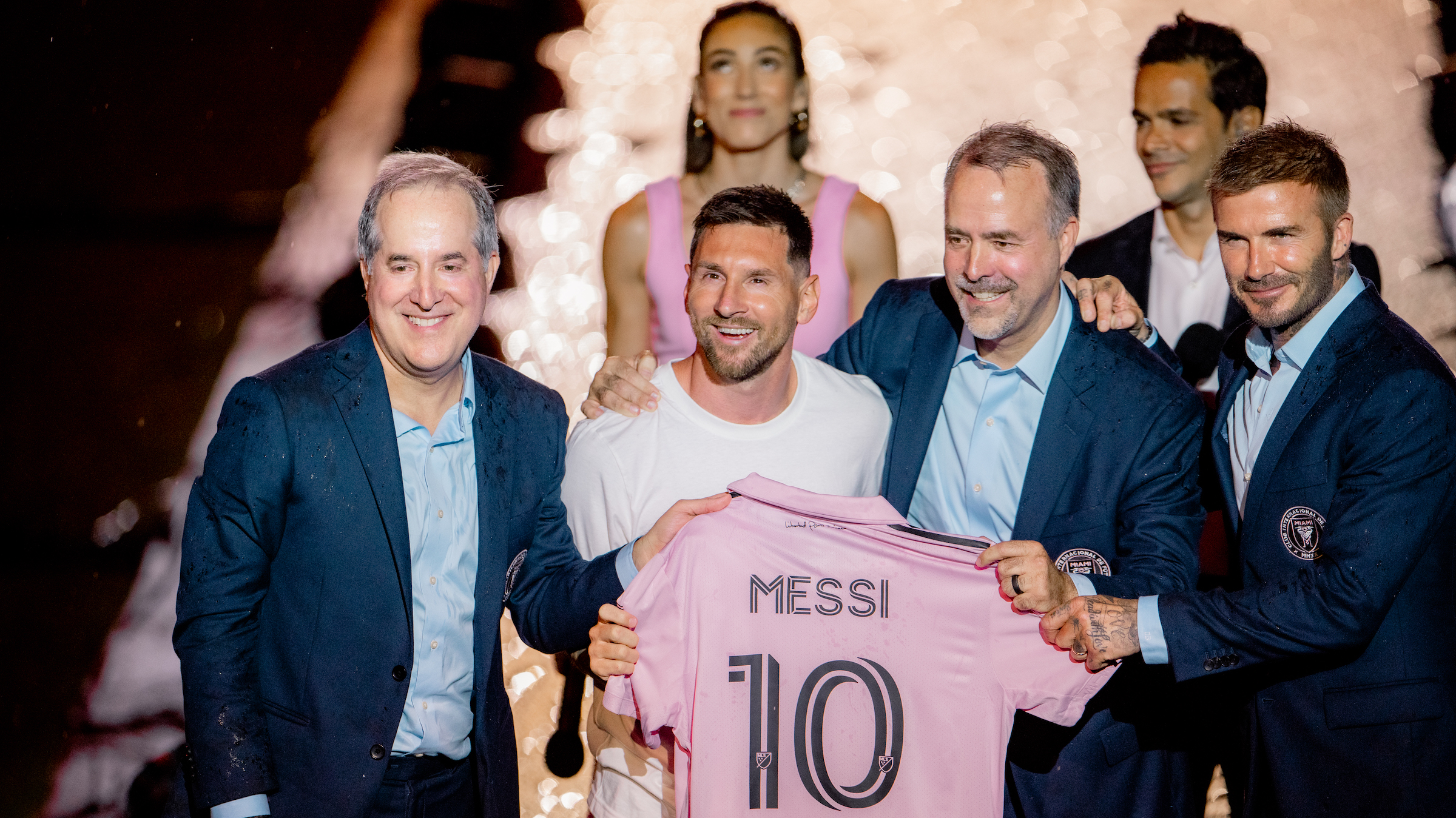 Lionel Messi officially introduced by MLS club Inter Miami CF