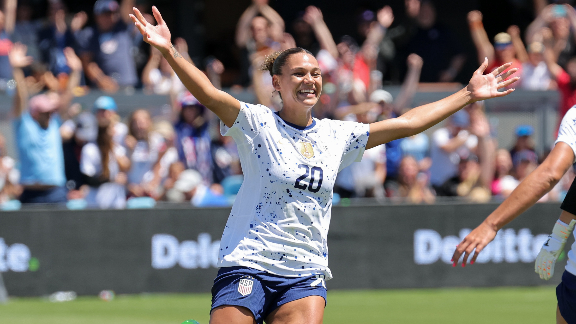 USWNT beats Wales 2-0 behind Trinity Rodman brace in World Cup send-off  match - SoccerWire