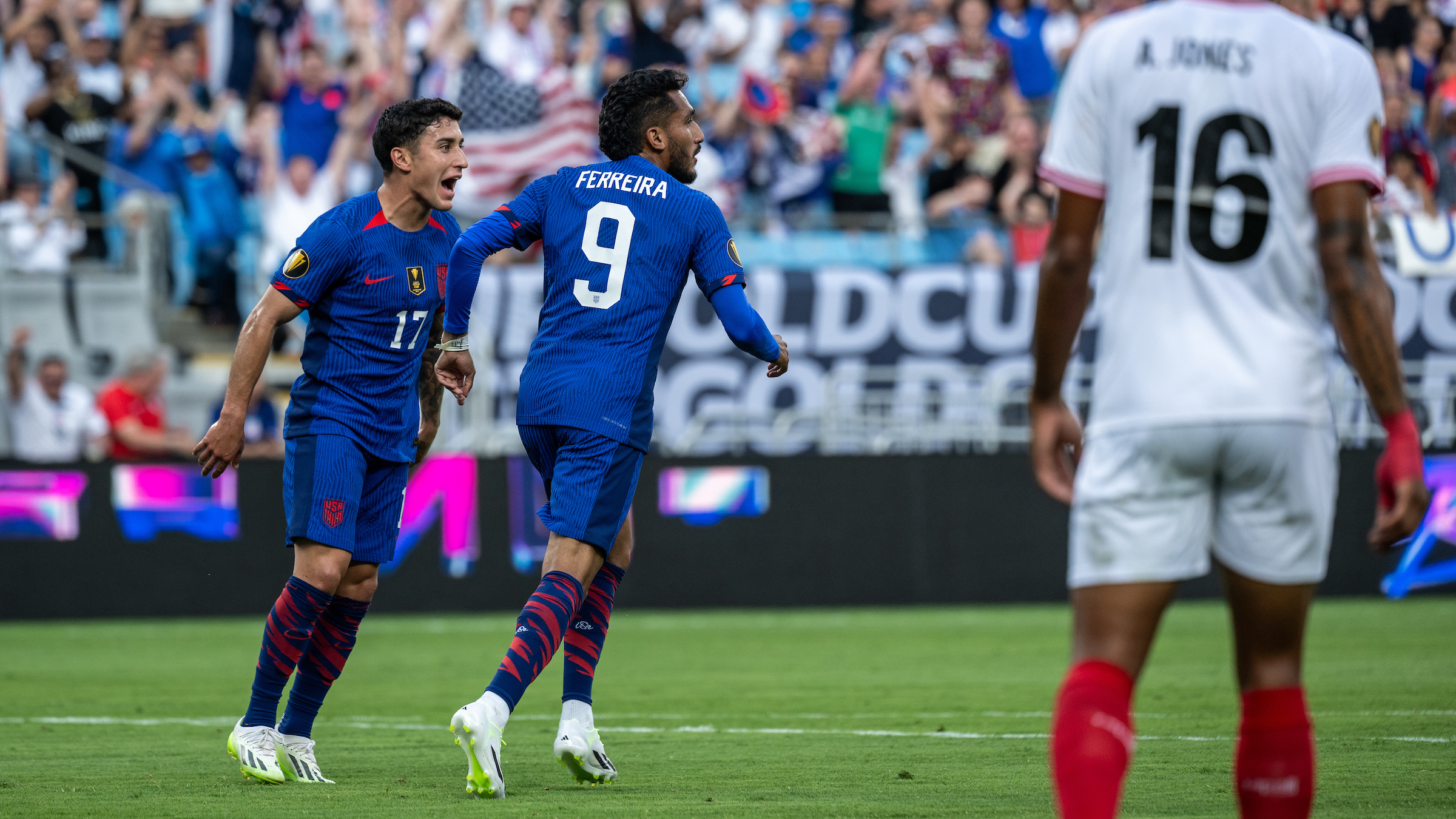 Jesus Ferreira 1st American with back-to-back international hat tricks as  US advances in Gold Cup